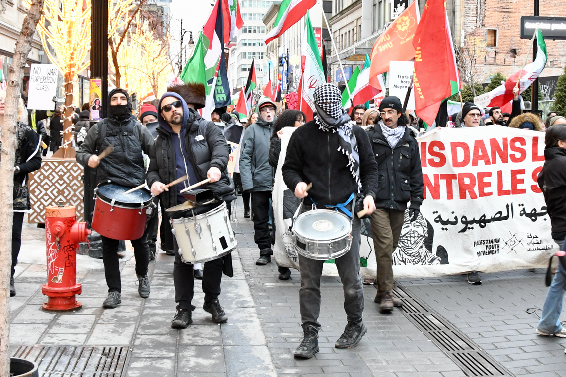 « Hands Off Iran & Lebanon » le 7 mars 2026 à Montréal