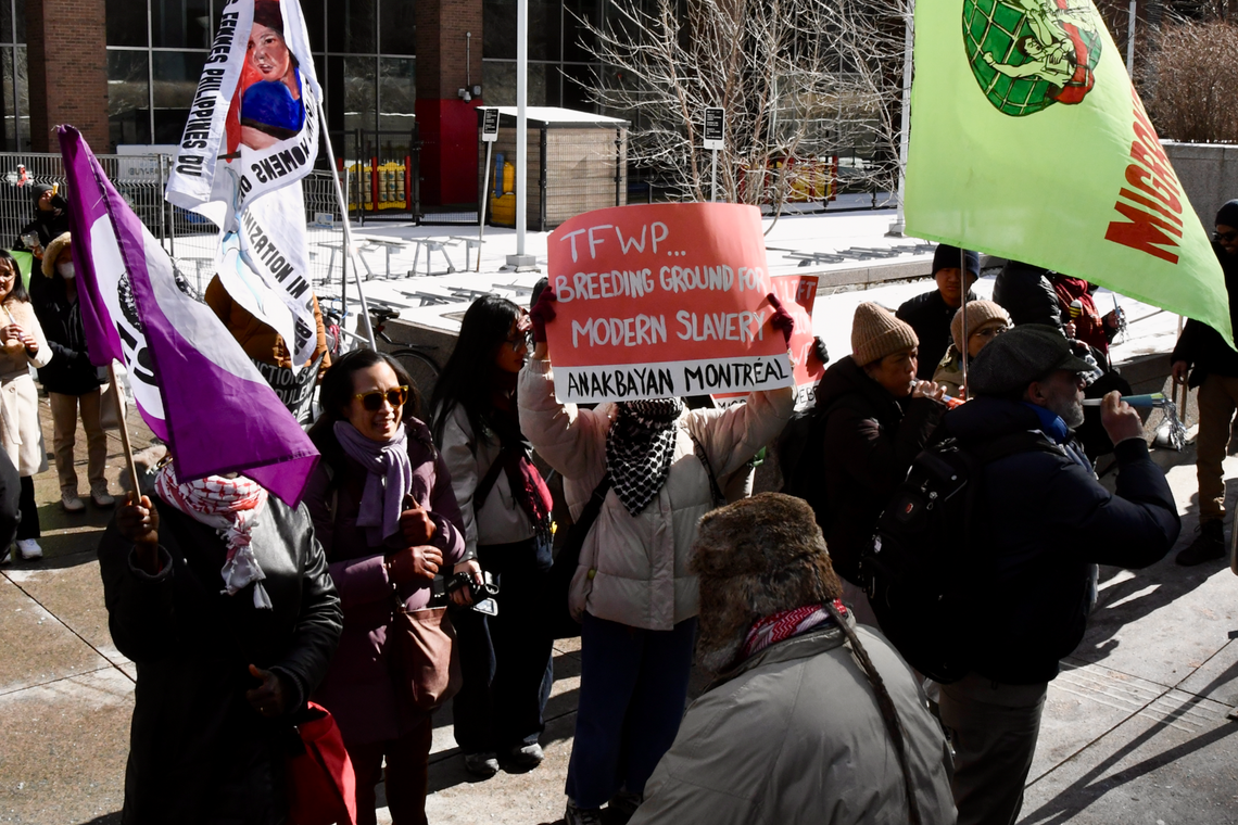 Solidarité sans frontière et justice migrante, Montréal, 21 mars 2026