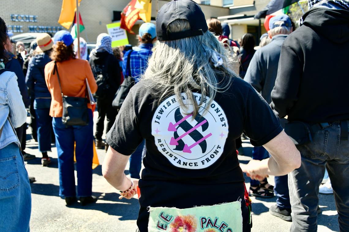 Marche du 30 mai 2026 contre l'agrandissement de l'usine General Dynamics à Salaberry-de-Valleyfield