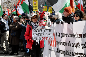 « Hands Off Iran, Lebanon, Palestine » démo anti-impérialiste du 21 mars 2026
