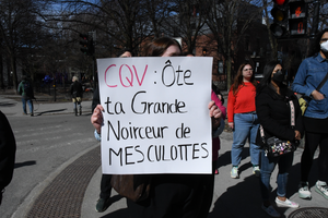 Manif pro-choix du 25 avril 2026 au Plateau Mont-Royal