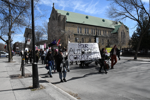 Manif pro-choix du 25 avril 2026 au Plateau Mont-Royal