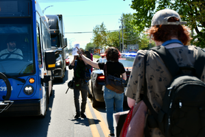 Marche du 30 mai 2026 contre l'agrandissement de l'usine General Dynamics à Salaberry-de-Valleyfield