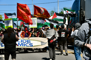 Marche du 30 mai 2026 contre l'agrandissement de l'usine General Dynamics à Salaberry-de-Valleyfield